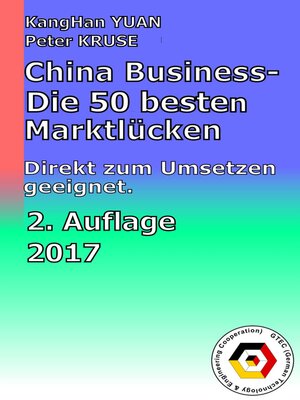 cover image of China Business--Die 50 besten Marktlücken